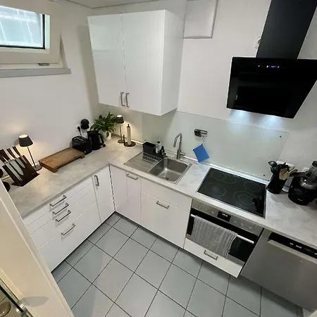 Helle 3-zimmer-wohnung Mit Terrasse Lägenhet